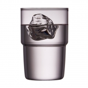 Szklanki do napojów Torino 2 szt. różowe Lyngby Glas