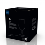 Szklanki do piwa Juvel 4 szt. Lyngby Glas