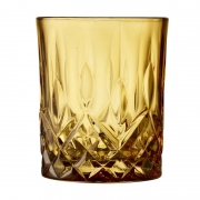Szklanki do whisky Sorrento 4 szt. bursztynowe Lyngby Glas