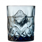 Szklanki do whisky Sorrento 4 szt. niebieskie Lyngby Glas