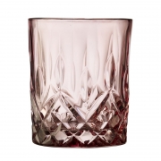 Szklanki do whisky Sorrento 4 szt. różowe Lyngby Glas