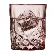 Szklanki do whisky Sorrento 4 szt. różowe Lyngby Glas