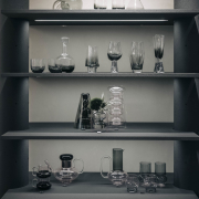 Szklanka wysoka do drinków Tank czarna 2 szt. Tom Dixon