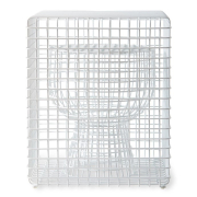 Taboret Tip Tap Wire biały Pols Potten
