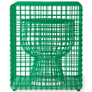 Taboret Tip Tap Wire zielony Pols Potten