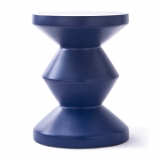 Taboret Zig Zag Outdoor Granatowy Pols Potten