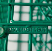 Taboret Zig Zag Wire zielony Pols Potten