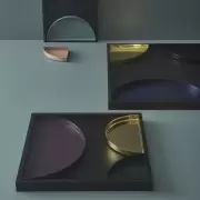 Taca Unity 24 cm czarna AYTM