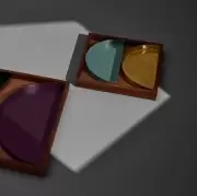 Taca Unity 24 cm orzech AYTM