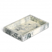 Taca dekoracyjna Mist 15 cm złamana biel Ferm Living