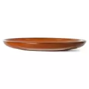 Talerz płaski Chef Ceramics 26 cm pomarańczowy HKliving