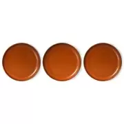Talerz płaski Chef Ceramics 26 cm pomarańczowy HKliving