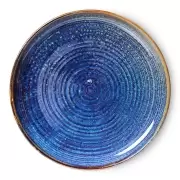 Talerz płaski Chef Ceramics 26 cm niebieski HKliving