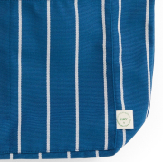 Torba na zakupy Outdoor Market niebieska w beżowe pasy HAY