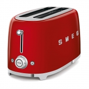 Toster na 4 kromki 50's Style czerwony Smeg
