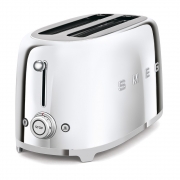 Toster na 4 kromki 50's Style srebrny Smeg