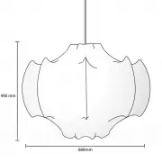 LAMPA WISZĄCA VISCONTEA FLOS