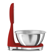 Waga kuchenna cyfrowa 50's style czerwona Smeg