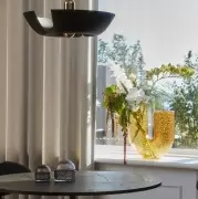 Wazon Arura 40 cm bursztynowy AYTM