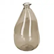 Wazon Bubble 36 cm brown glass