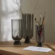 Wazon Glacies 18 cm czarny AYTM