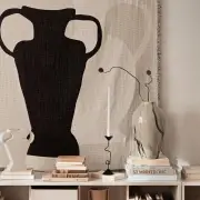 Wazon Ingrid 40 cm beżowy Broste Copenhagen
