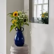 Wazon Simi 44,6 cm niebieski Broste Copenhagen