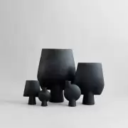Wazon Sphere Bubl czarny 101 Copenhagen