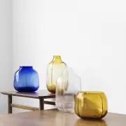 Wazon Step 31 cm brązowy Normann Copenhagen