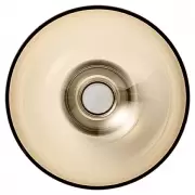 Wazon Torus 15 cm bursztynowy AYTM