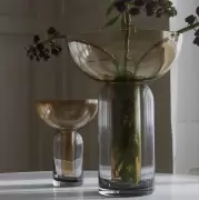 Wazon Torus 25 cm bursztynowy AYTM