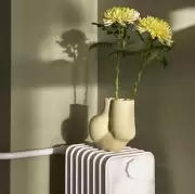 Wazon W&S Chubby Soft żółty HAY