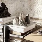 Wazon vulca mini off-white FERM LIVING