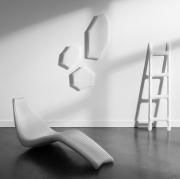 Wieszak Drabina Drab czerwony Zieta