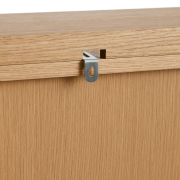 Witryna Onix dębowa Kave Home