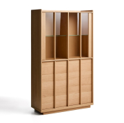 Witryna Onix dębowa Kave Home