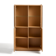 Witryna Onix dębowa Kave Home