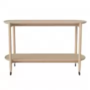 Wózek barowy Coupe 120 cm dąb bielony Bolia