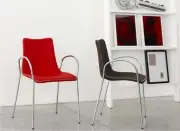 KRZESŁO ZEBRA POP Z PODŁOKIETNIKAMI SCAB DESIGN