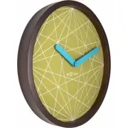 ZEGAR ŚCIENNY CALMER ZIELONY NEXTIME