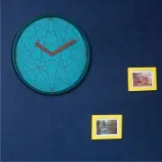 ZEGAR ŚCIENNY CALMEST TURKUSOWY NEXTIME