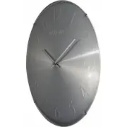 ZEGAR ŚCIENNY ELEGANT DOME SREBRNY NEXTIME