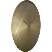 ZEGAR ŚCIENNY ELEGANT DOME ZŁOTY NEXTIME
