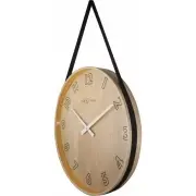 ZEGAR ŚCIENNY LOOP DUŻY CZARNY NEXTIME