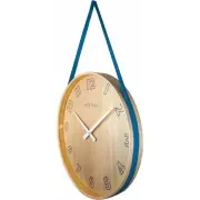 ZEGAR ŚCIENNY LOOP DUŻY NIEBIESKI NEXTIME