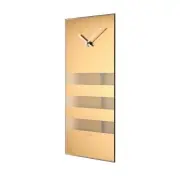 ZEGAR ŚCIENNY BOLD STRIPES MIEDZIANY NEXTIME