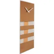 ZEGAR ŚCIENNY BOLD STRIPES MIEDZIANY NEXTIME