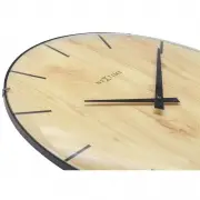 ZEGAR ŚCIENNY Edge Wood Dome jasne drewno NEXTIME