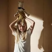 Zabawka przytulanka Teddy żaba Ferm Living