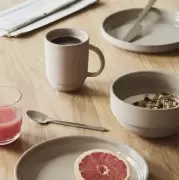 Zastawa stołowa Nordic Bistro beżowa Broste Copenhagen